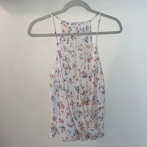 Floral Surplice tank